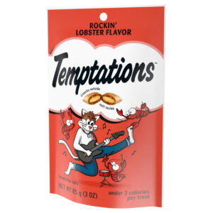 Temptations Rockin' Lobster Flavor Crunchy Cat Treats