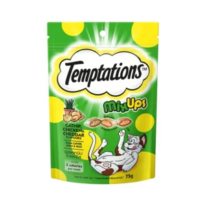 Temptations MixUps Chicken, Catnip and Cheese Flavor Crunchy Adult Cat Treats