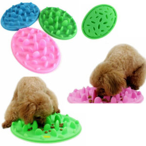 Dog Slow Food Anti-choke Silicone Pet Slow Food Bowl